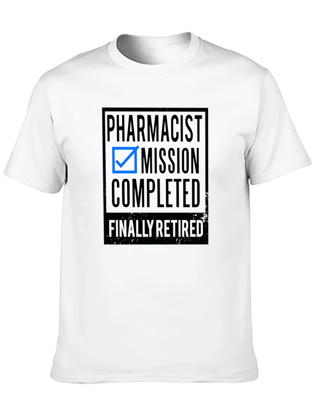 Pharmacist Mission Completed Retired Black T-Shirt product image 9