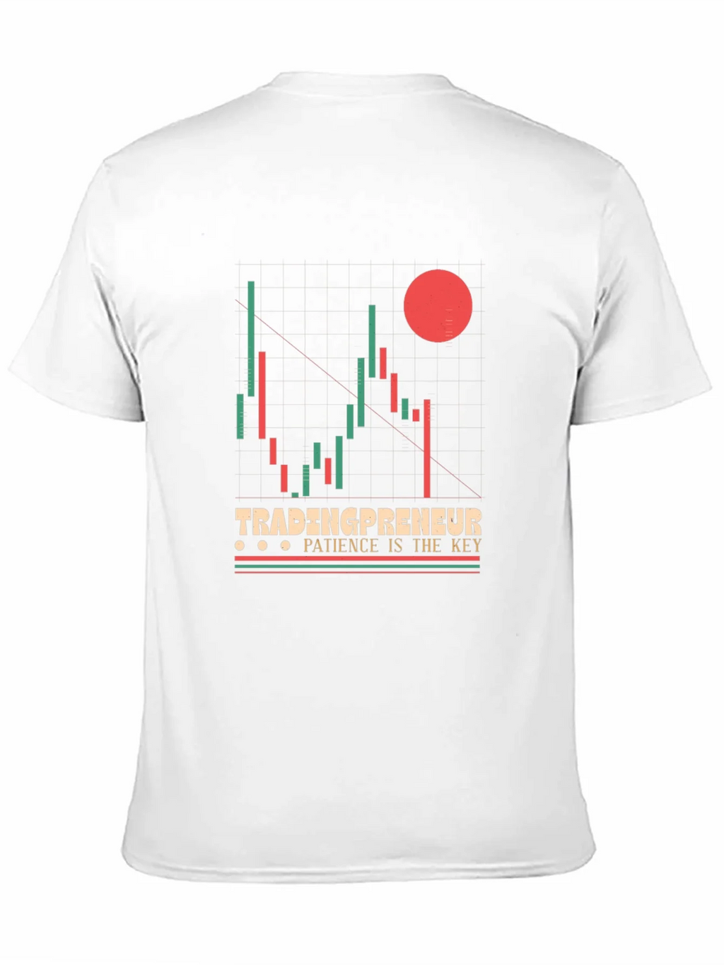 Tradingpreneur Patience is Key Graphic Tee product image 10