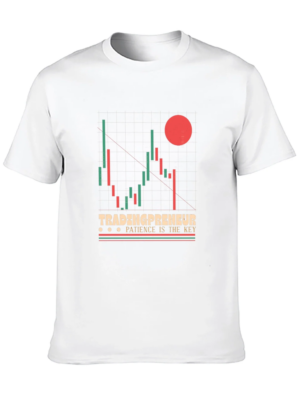 Tradingpreneur Patience is Key Graphic Tee product image 9