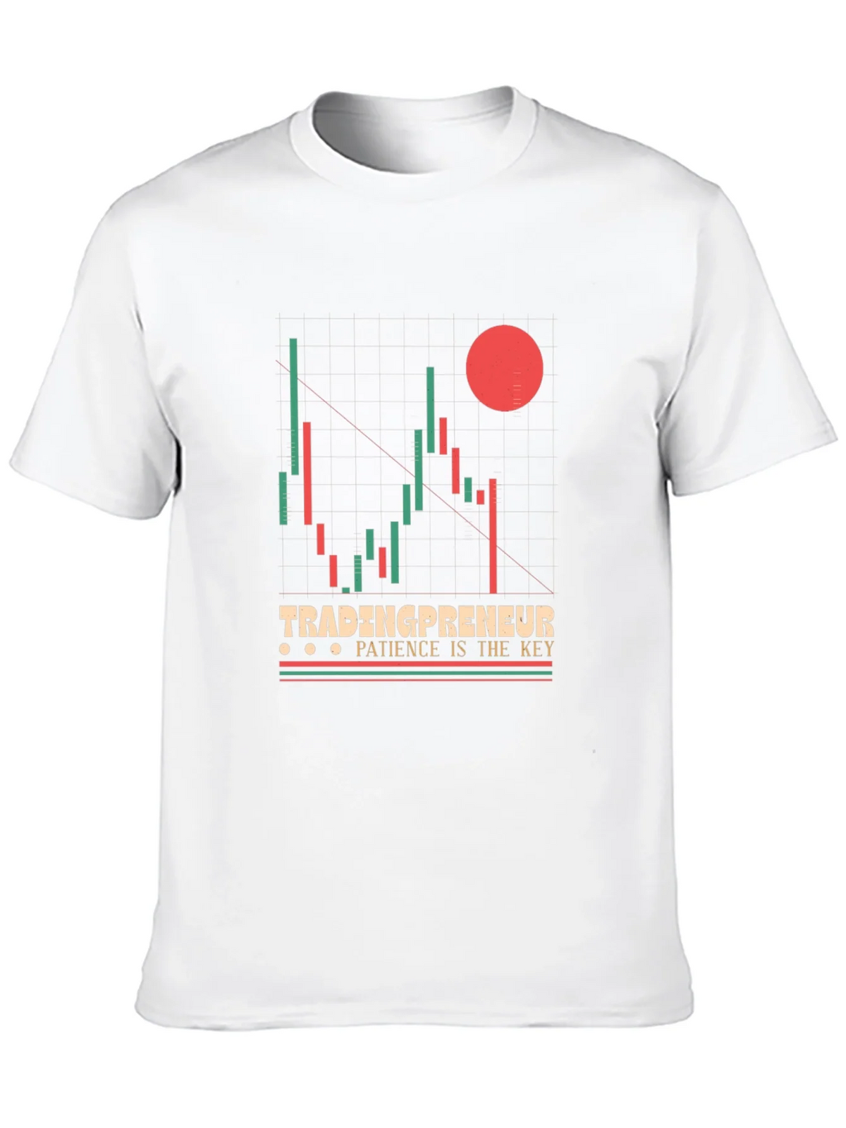 Tradingpreneur Patience is Key Graphic Tee product image 9