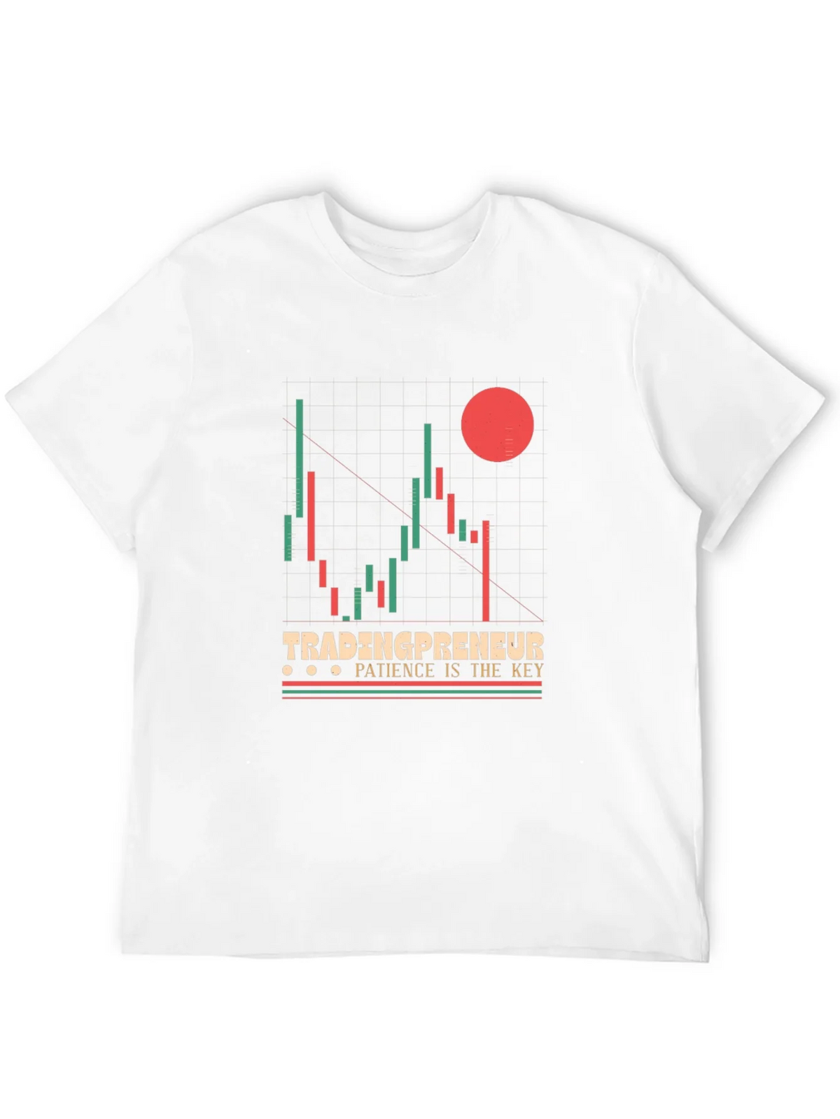 Tradingpreneur Patience is Key Graphic Tee product image 11
