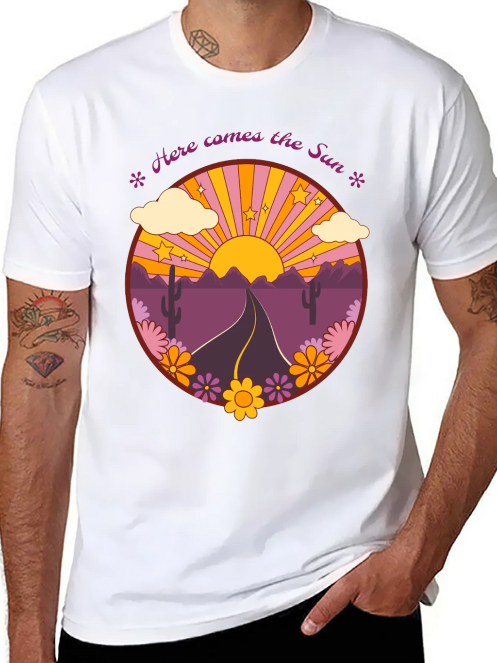 Here Comes the Sun Graphic Tee product image 6