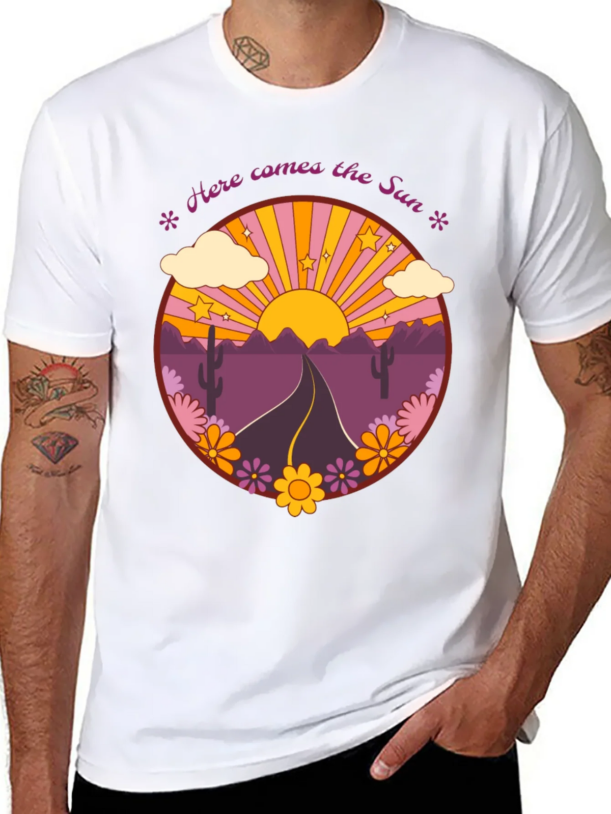 Here Comes the Sun Graphic Tee product image 6