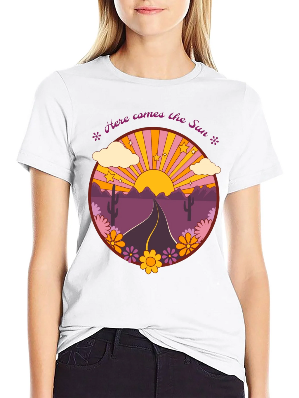 Here Comes the Sun Graphic Tee product image 7