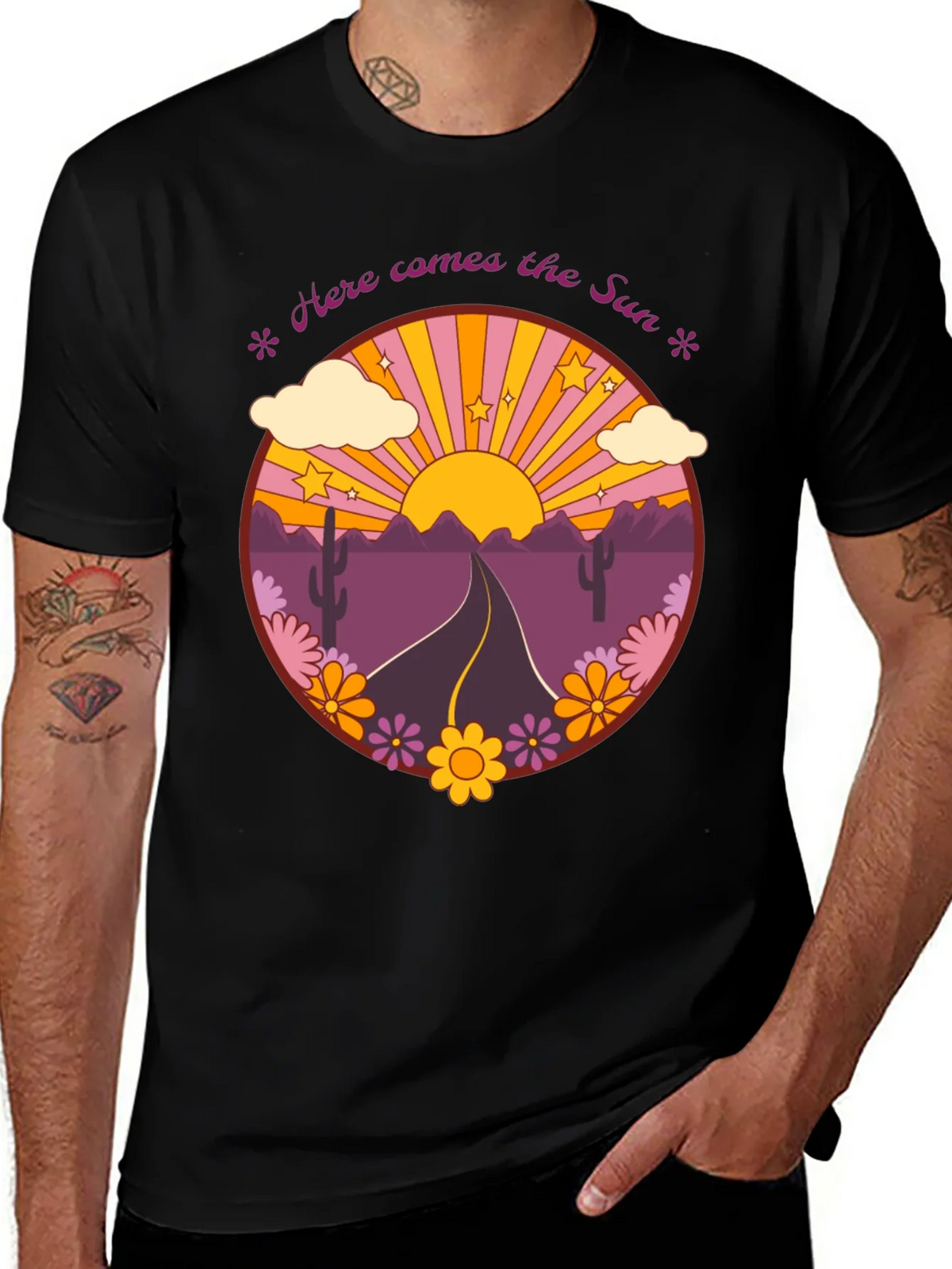 Here Comes the Sun Graphic Tee product image 1