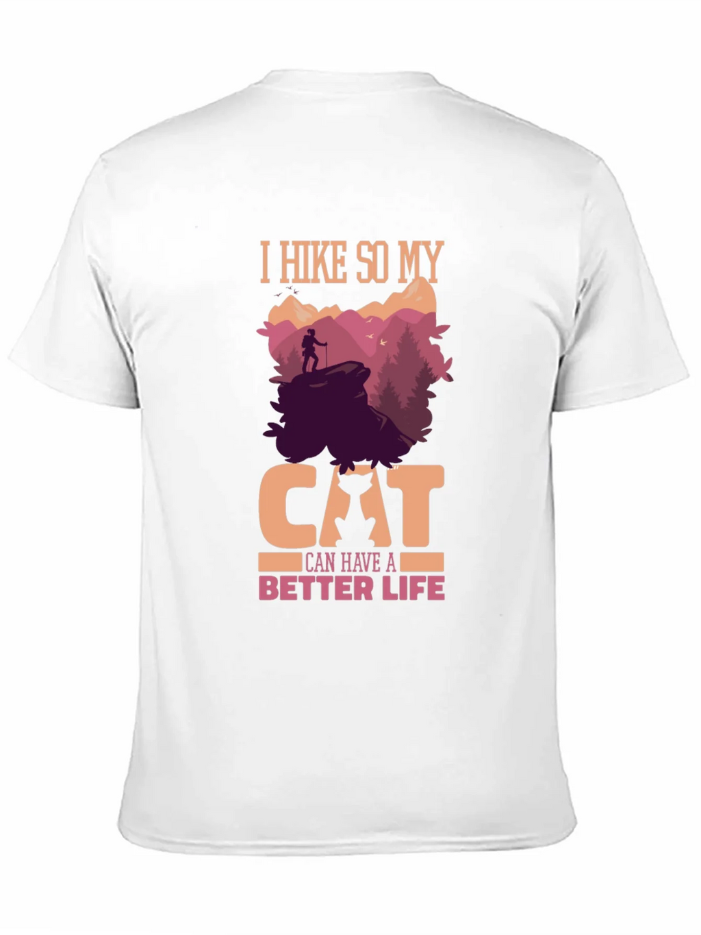 Hiking Cat Lover T-Shirt - Better Life Design product image 8