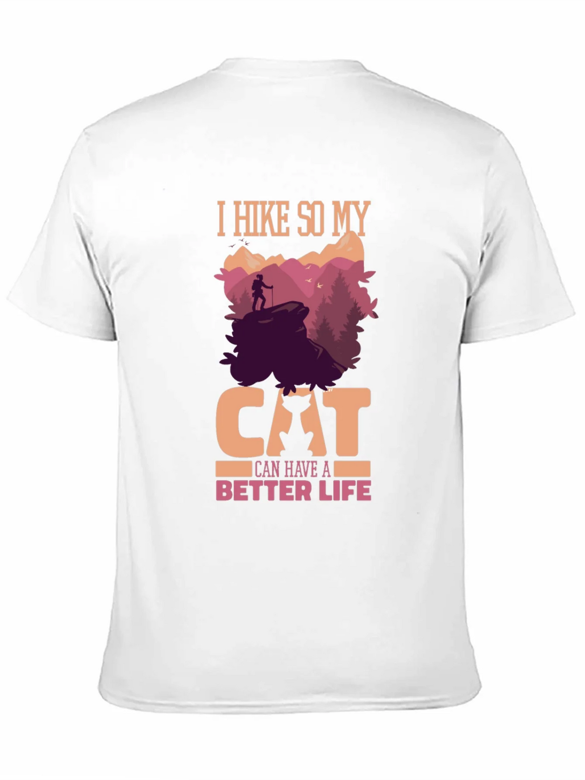 Hiking Cat Lover T-Shirt - Better Life Design product image 8