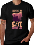 Hiking Cat Lover T-Shirt - Better Life Design product image 1