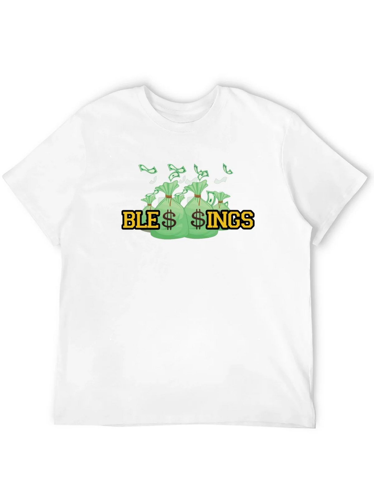 Blessings Graphic T-Shirt - Money Bags Design product image 11