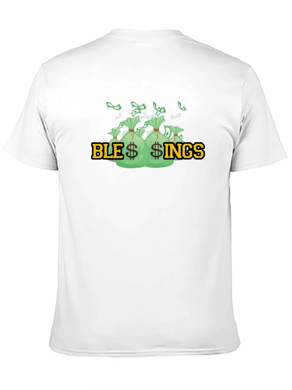 Blessings Graphic T-Shirt - Money Bags Design product image 10