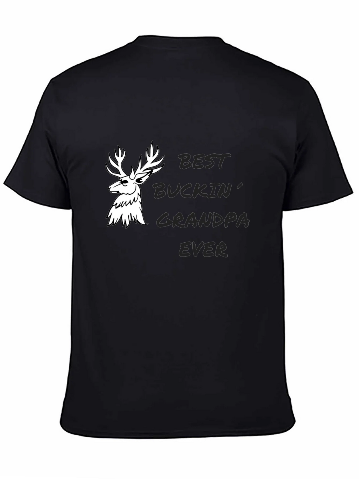 Best Buckin Grandpa Ever Graphic Tee product image 4