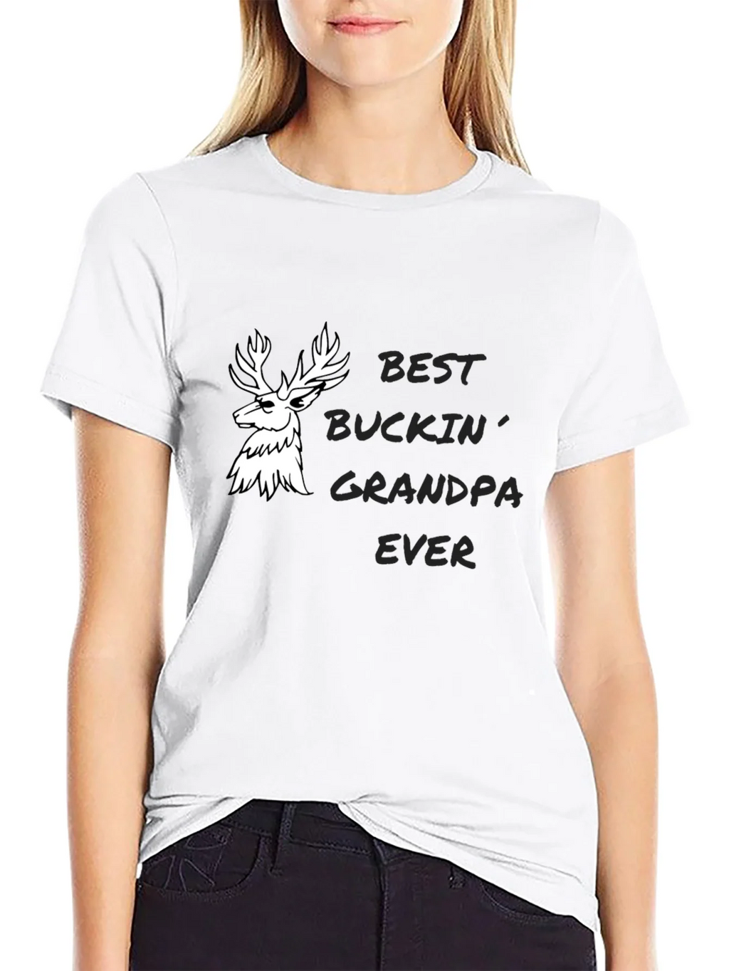 Best Buckin Grandpa Ever Graphic Tee product image 8