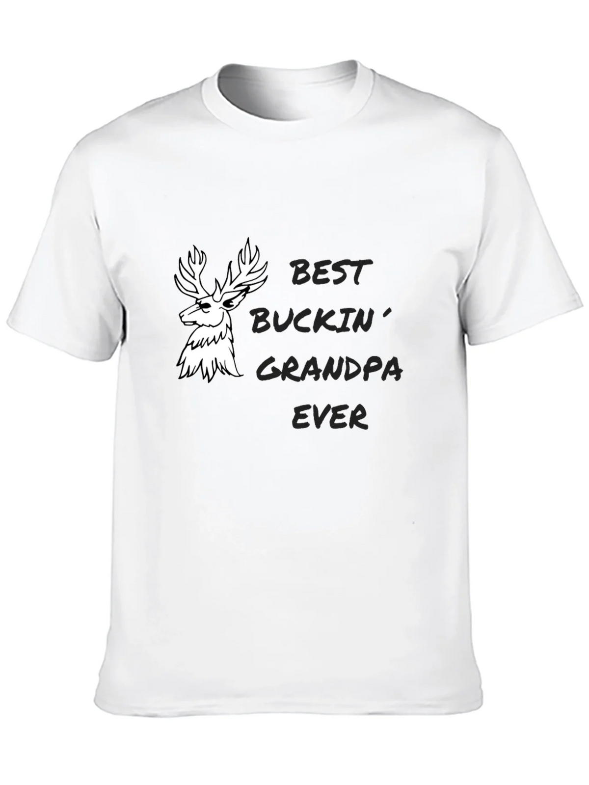 Best Buckin Grandpa Ever Graphic Tee product image 9
