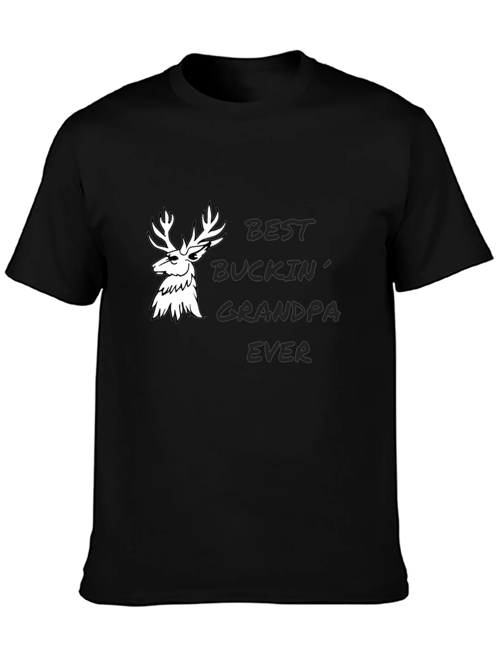 Best Buckin Grandpa Ever Graphic Tee product image 3