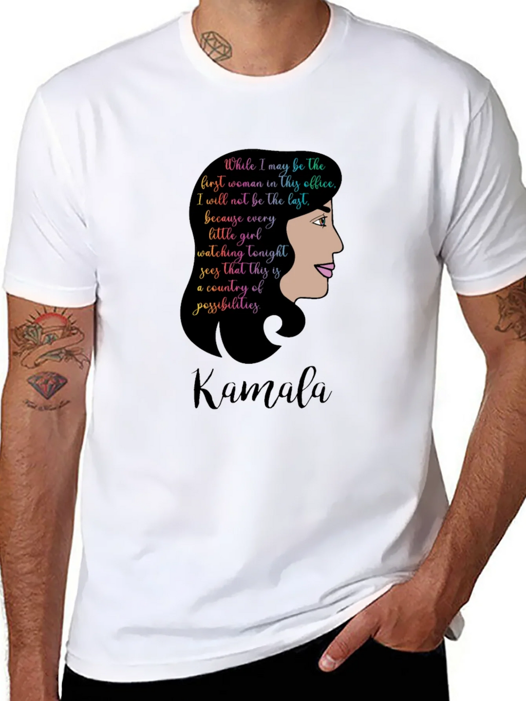 Kamala Inspirational Womens T-Shirt product image 7