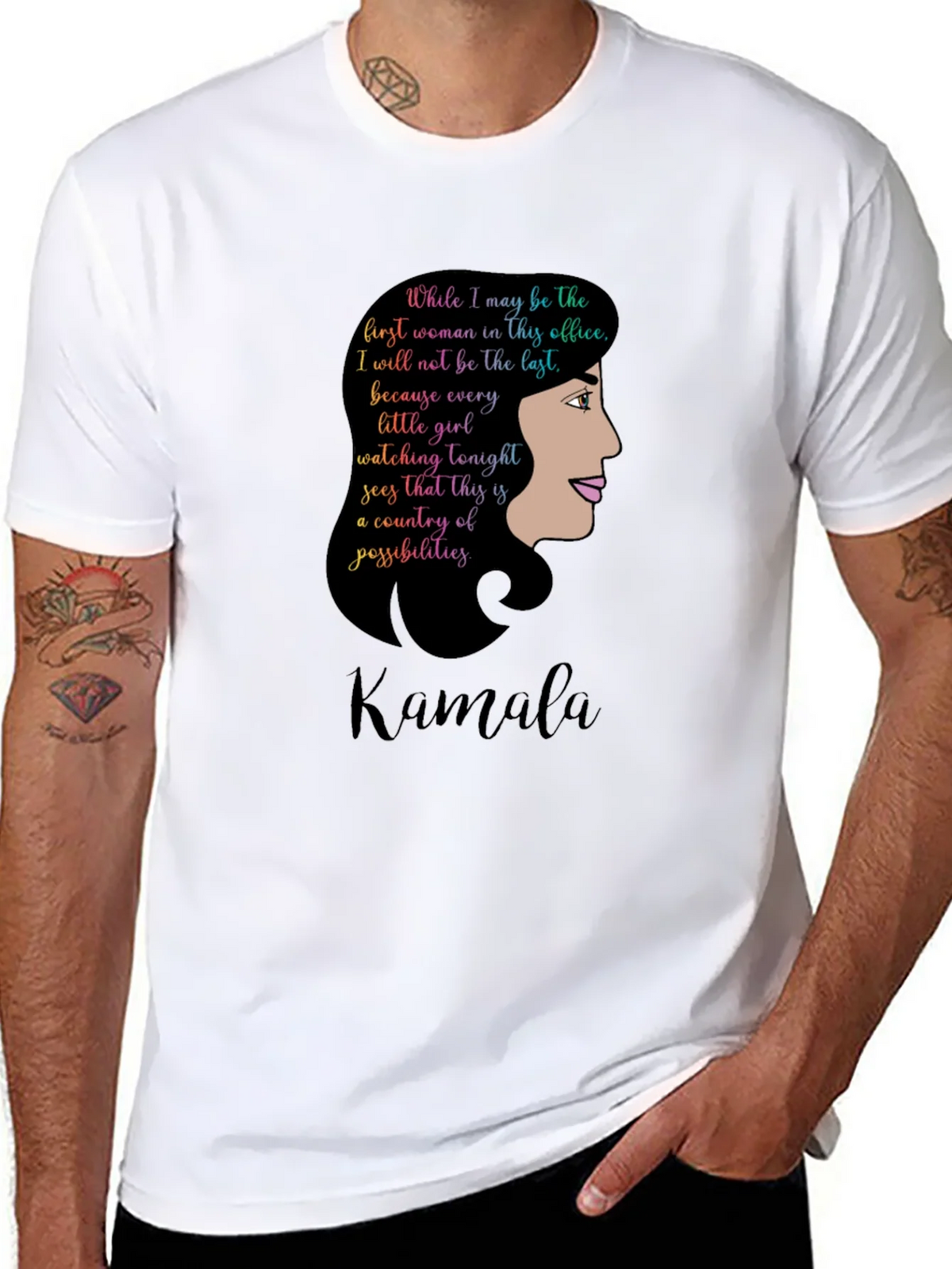 Kamala Inspirational Womens T-Shirt product image 7