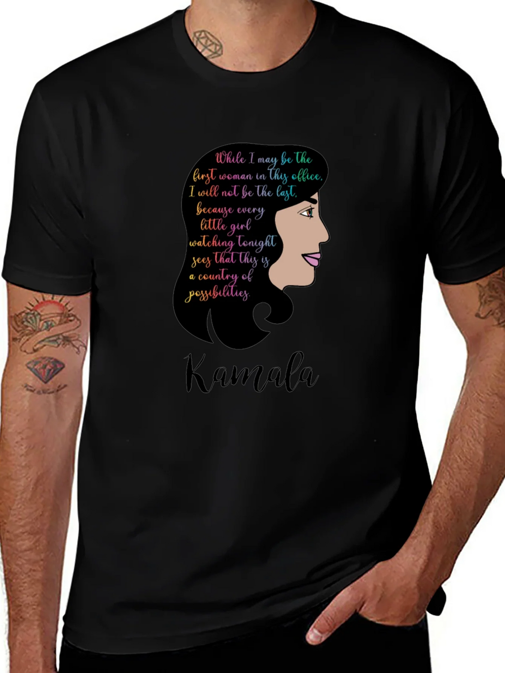 Kamala Inspirational Womens T-Shirt product image 1