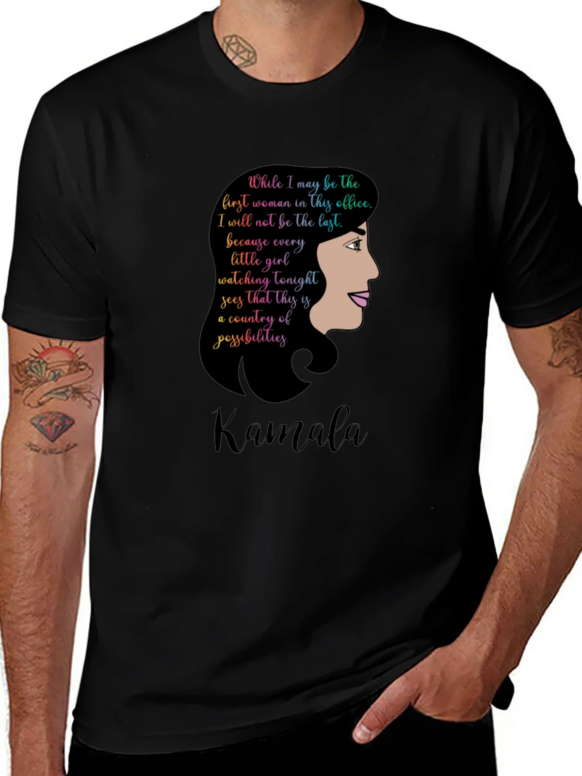 Kamala Inspirational Womens T-Shirt product image 1