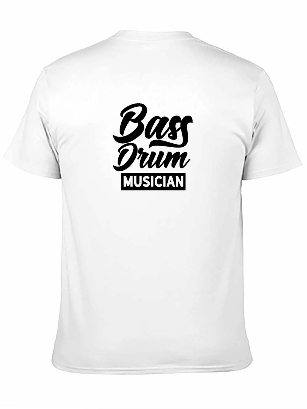 Bass Drum Musician Black T-Shirt product image 10