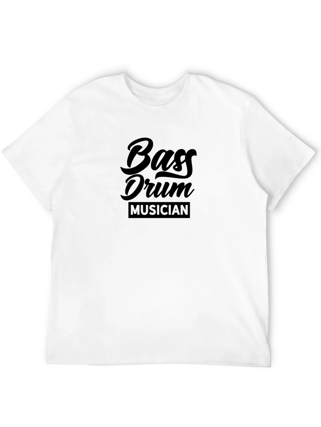 Bass Drum Musician Black T-Shirt product image 11