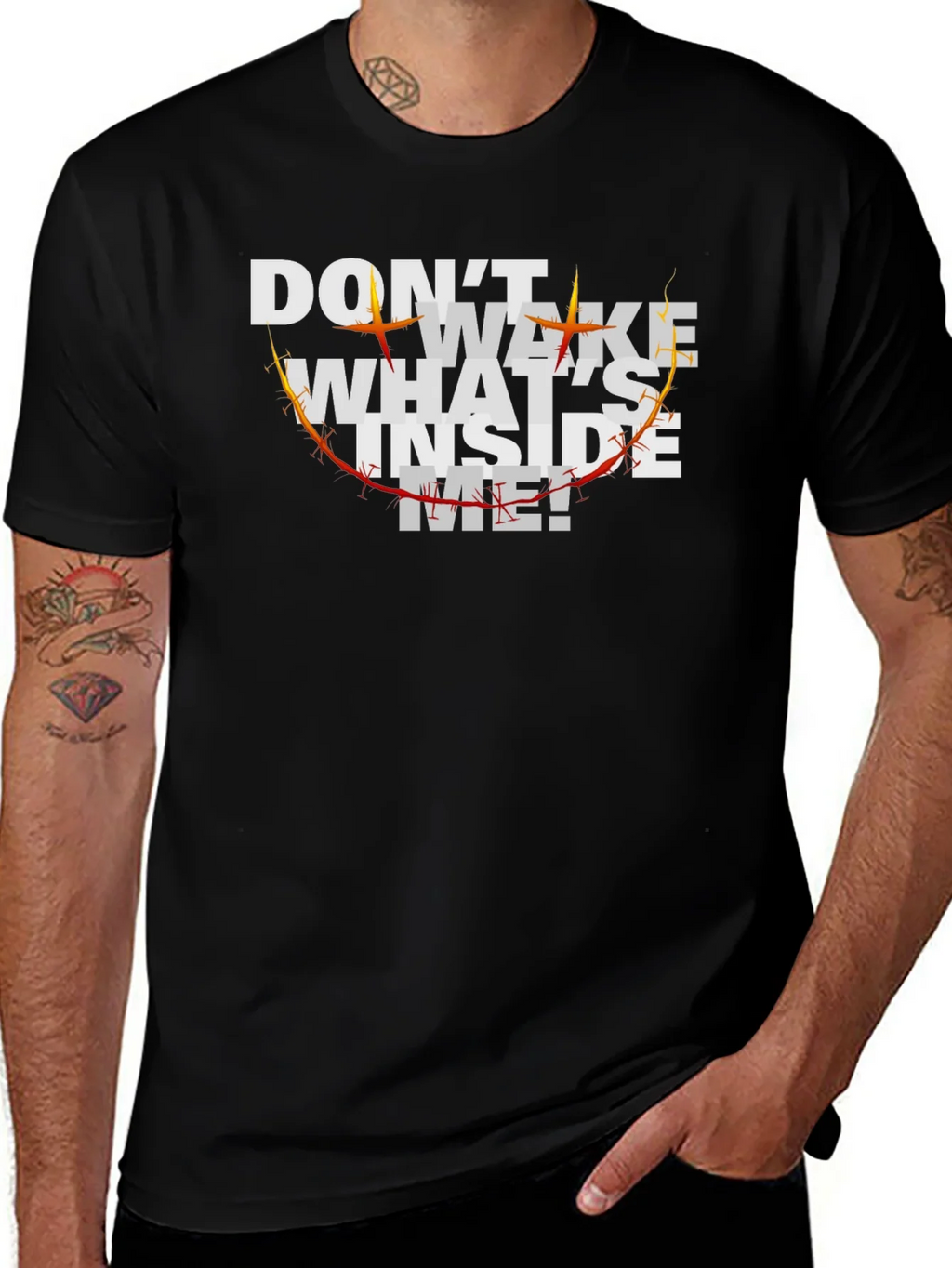 Dont Wake Whats Inside Graphic Tee product image 1
