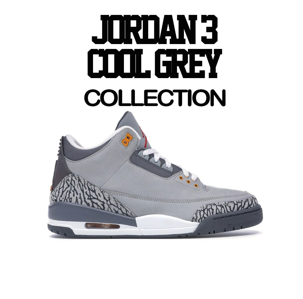 Retro 3 Cool Grey Don't Bite Shirt
