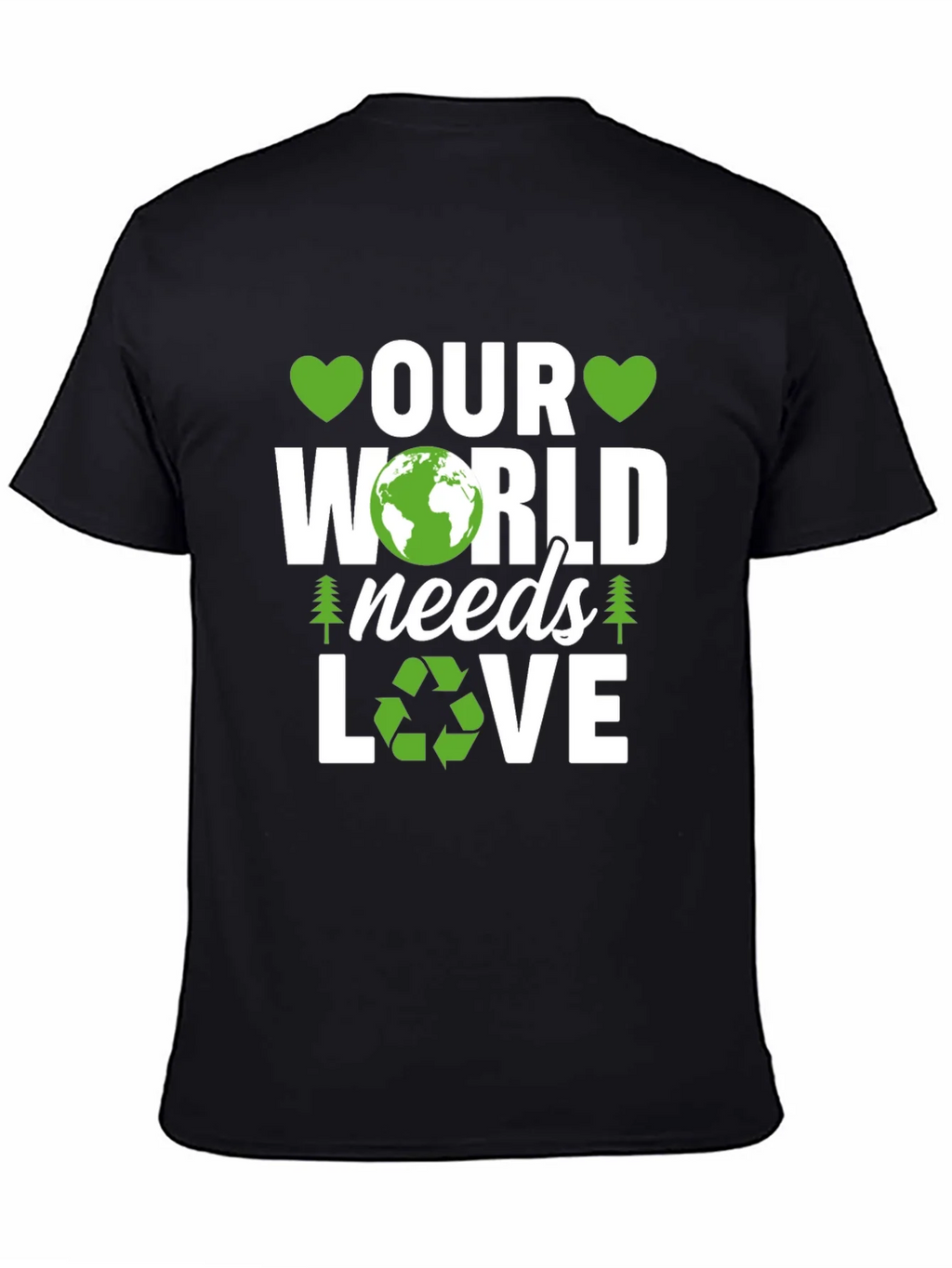Our World Needs Love Earth Day T-Shirt product image 4