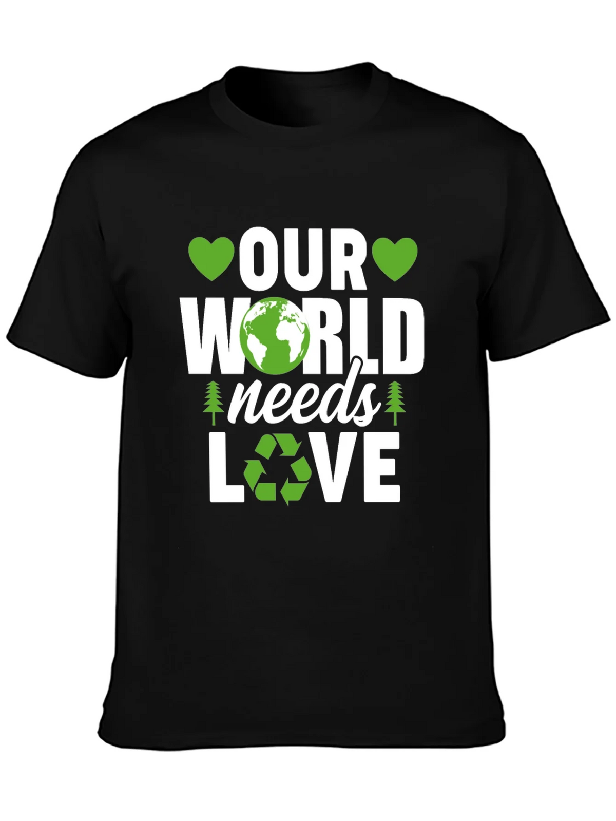 Our World Needs Love Earth Day T-Shirt product image 3