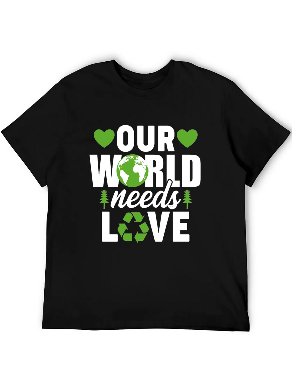 Our World Needs Love Earth Day T-Shirt product image 5