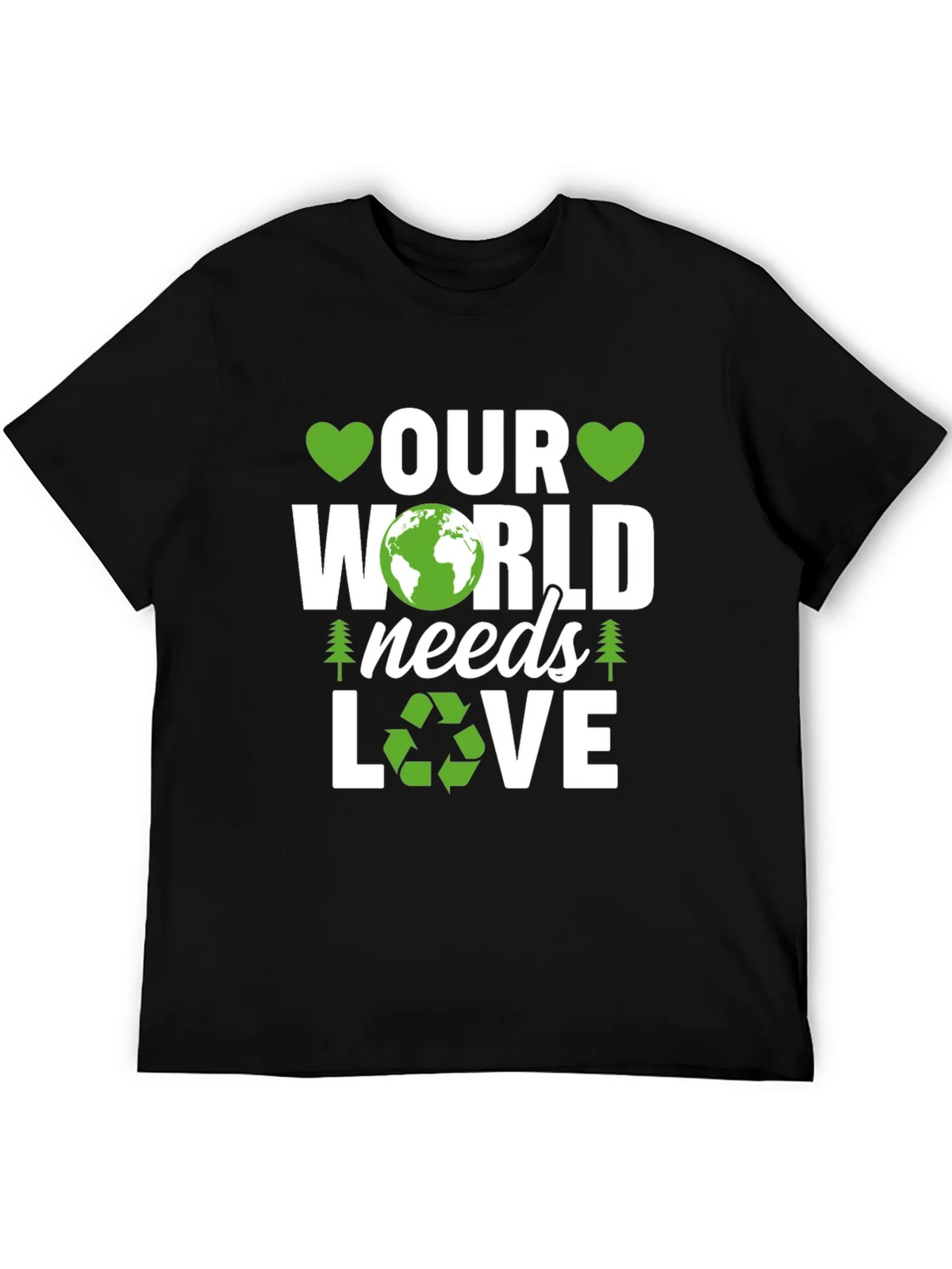 Our World Needs Love Earth Day T-Shirt product image 5