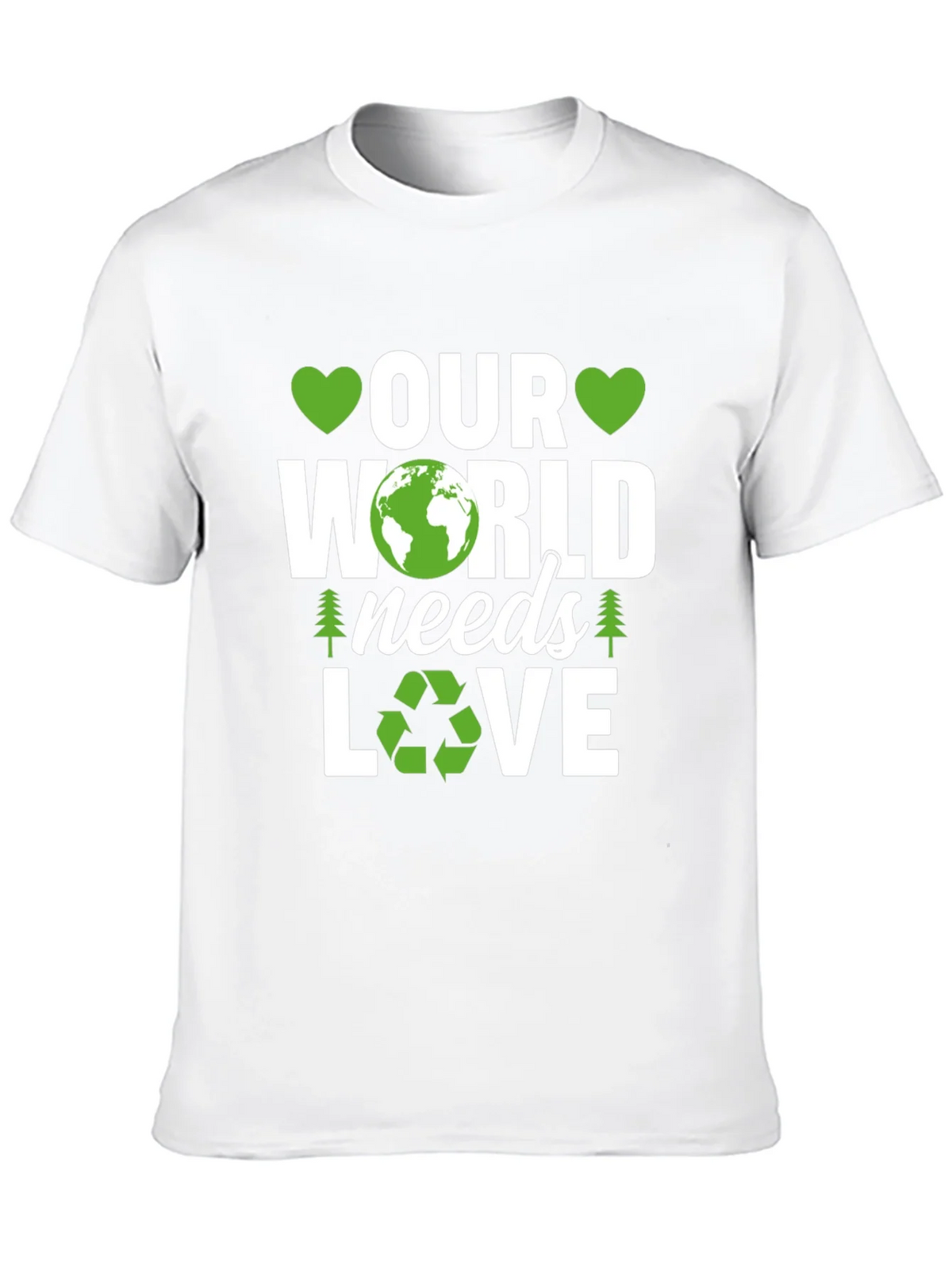 Our World Needs Love Earth Day T-Shirt product image 9