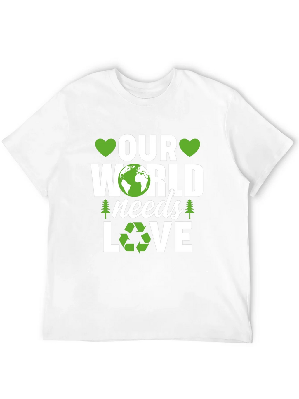 Our World Needs Love Earth Day T-Shirt product image 11