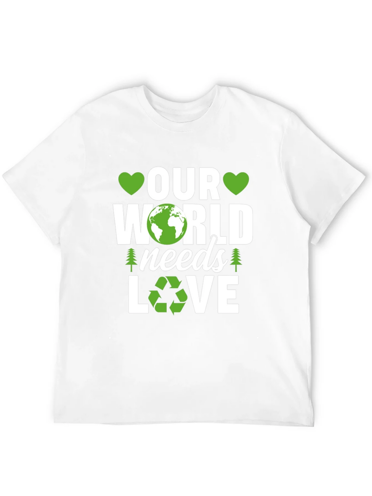 Our World Needs Love Earth Day T-Shirt product image 11