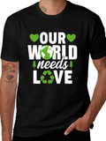 Our World Needs Love Earth Day T-Shirt product image 1