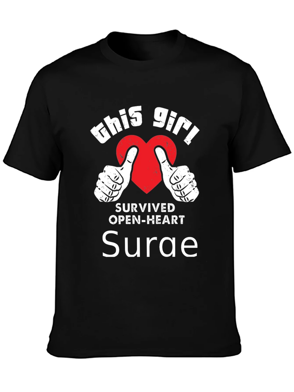 Open-Heart Surgery Survivor T-Shirt product image 1