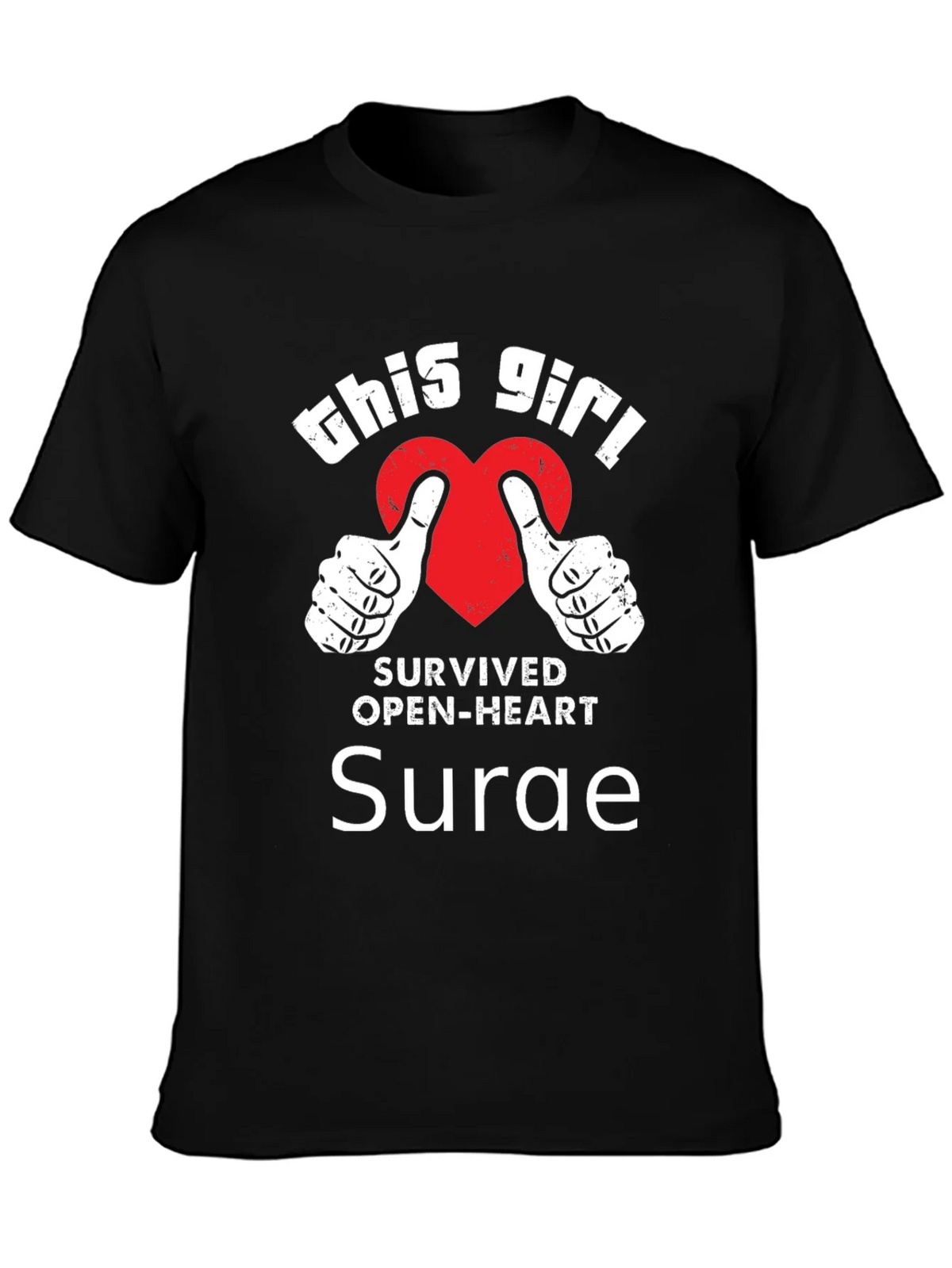 Open-Heart Surgery Survivor T-Shirt product image 1