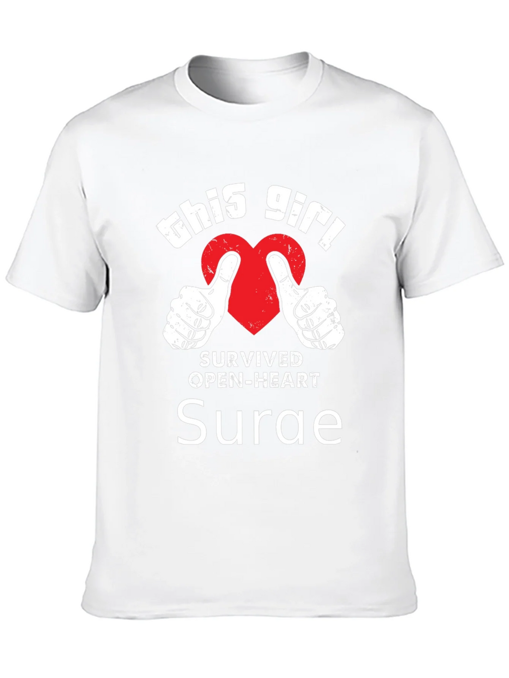 Open-Heart Surgery Survivor T-Shirt product image 4