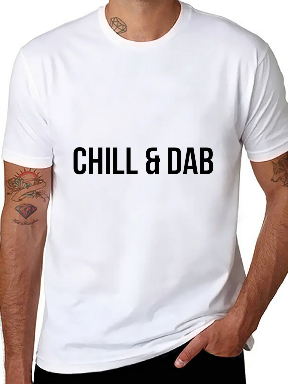Chill & Dab Graphic Tee - Cool & Casual product image 7