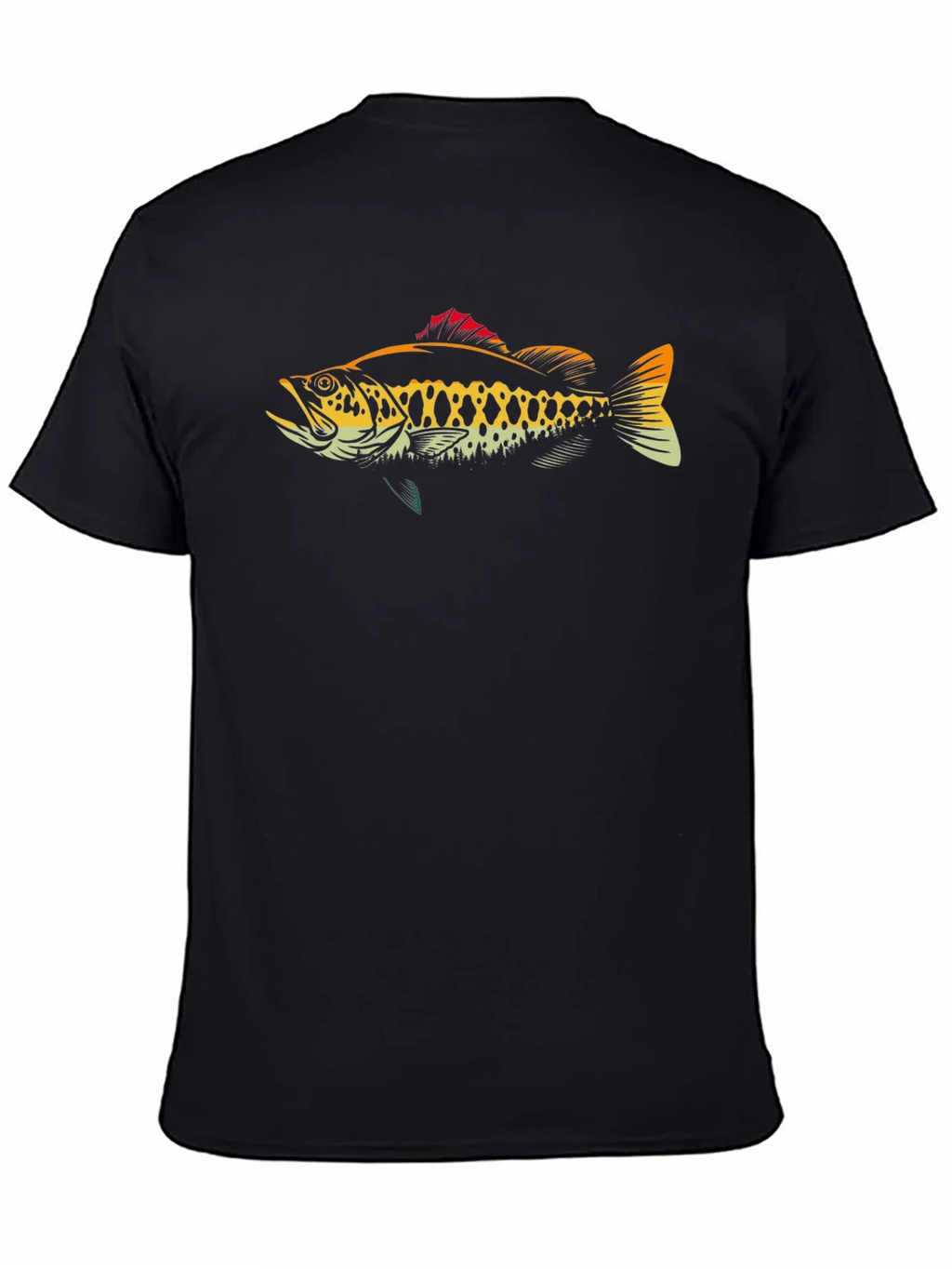 Bass Fish Graphic T-Shirt - Anglers Tee product image 4