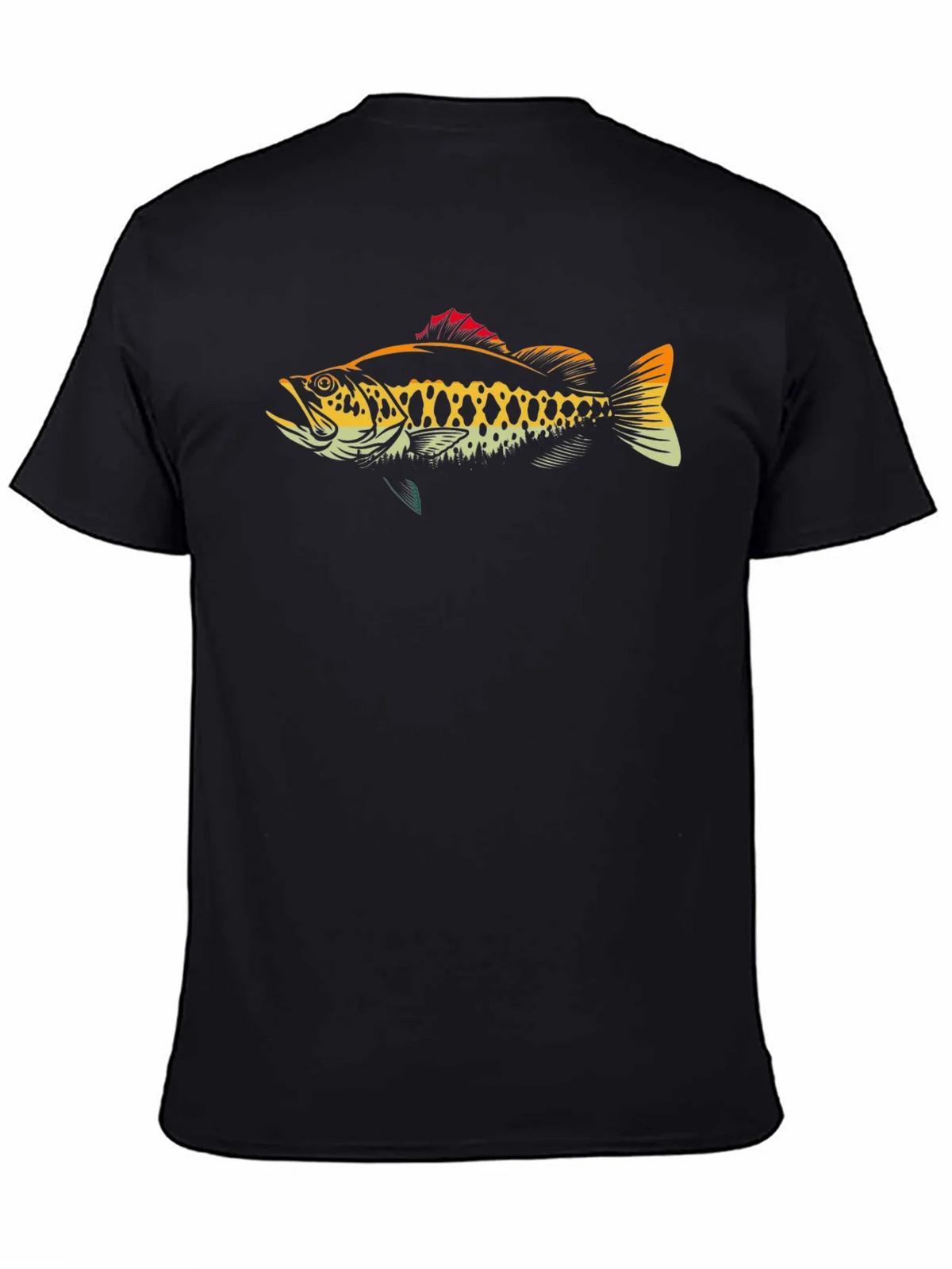 Bass Fish Graphic T-Shirt - Anglers Tee product image 4