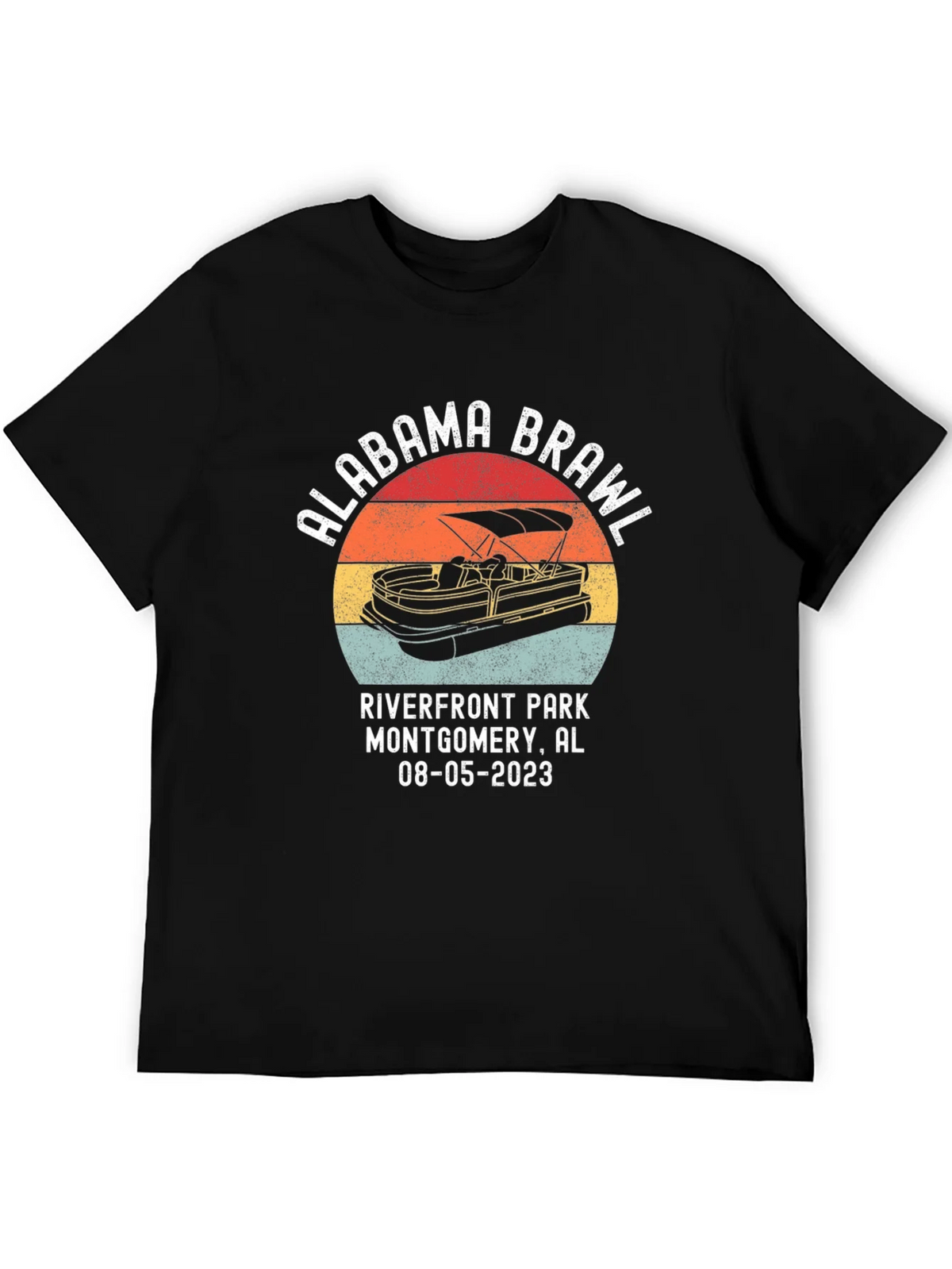 Alabama Brawl Retro T-Shirt product image 5