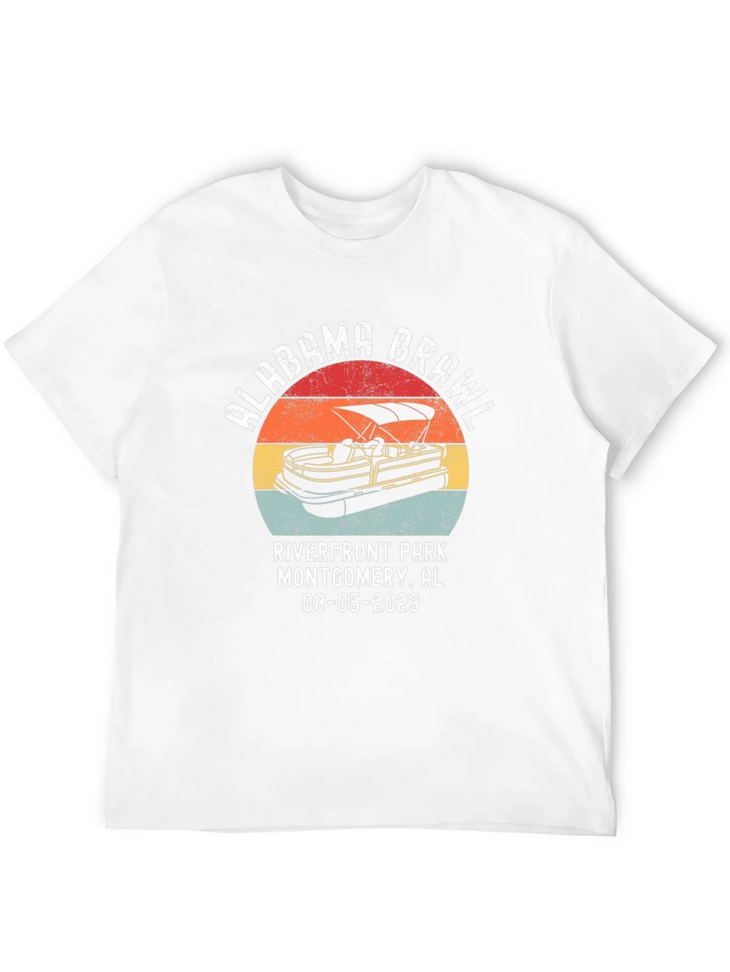Alabama Brawl Retro T-Shirt product image 11