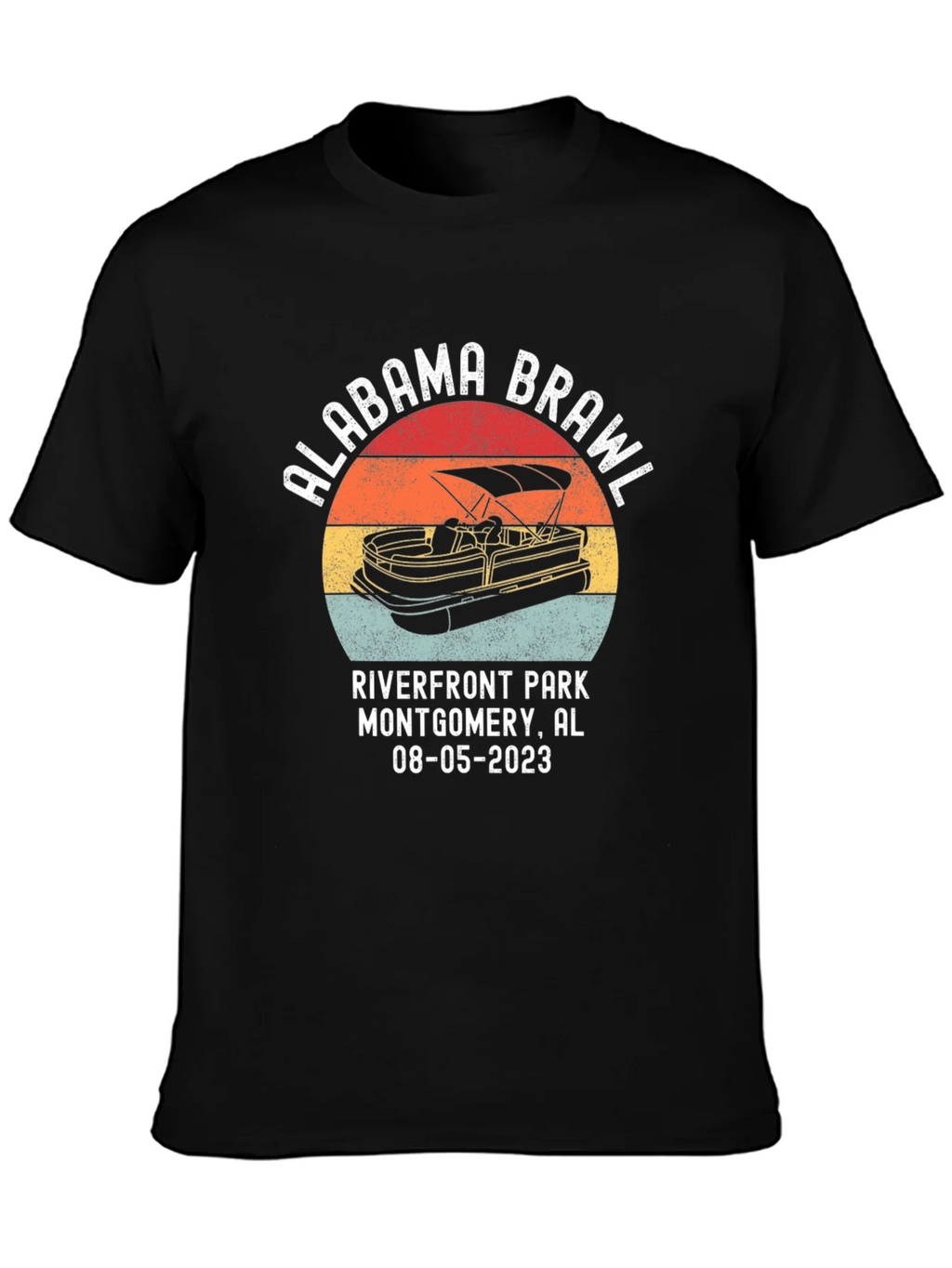 Alabama Brawl Retro T-Shirt product image 3