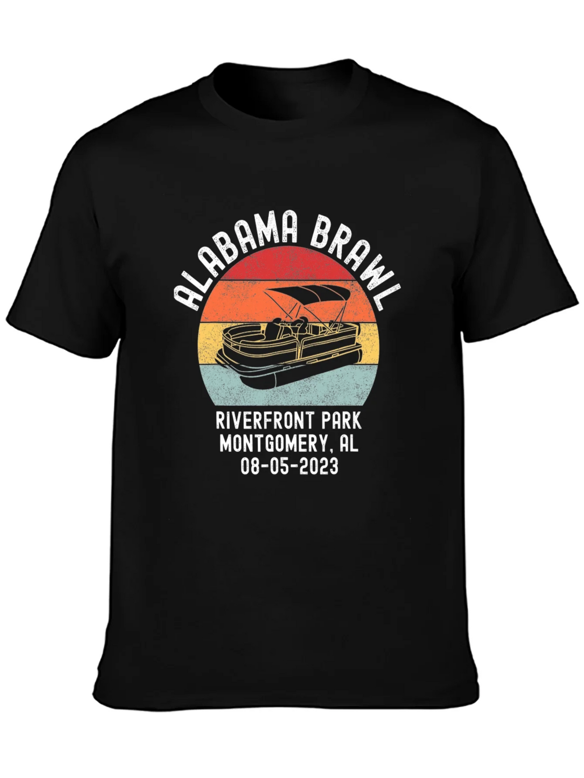 Alabama Brawl Retro T-Shirt product image 3