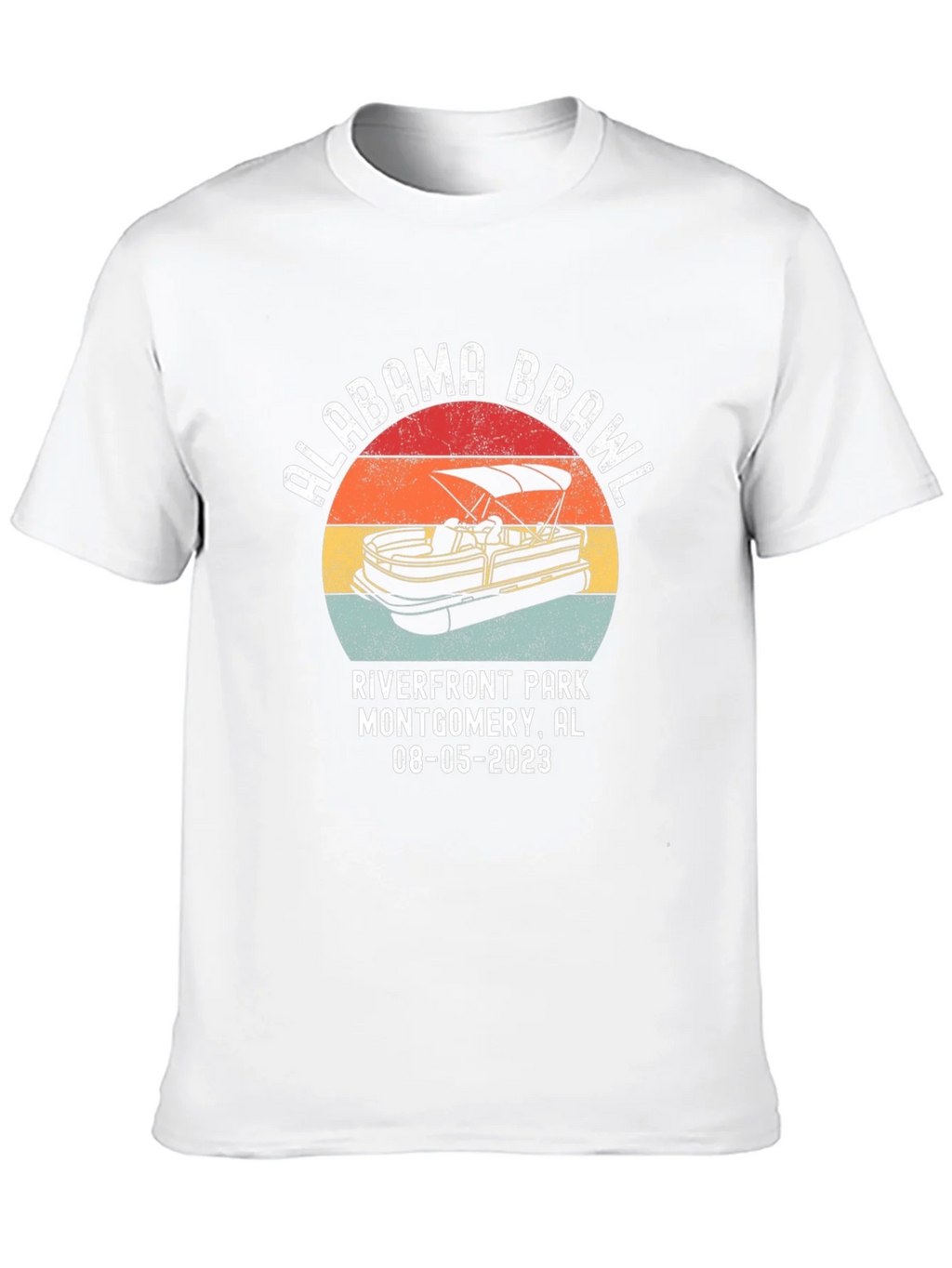 Alabama Brawl Retro T-Shirt product image 9
