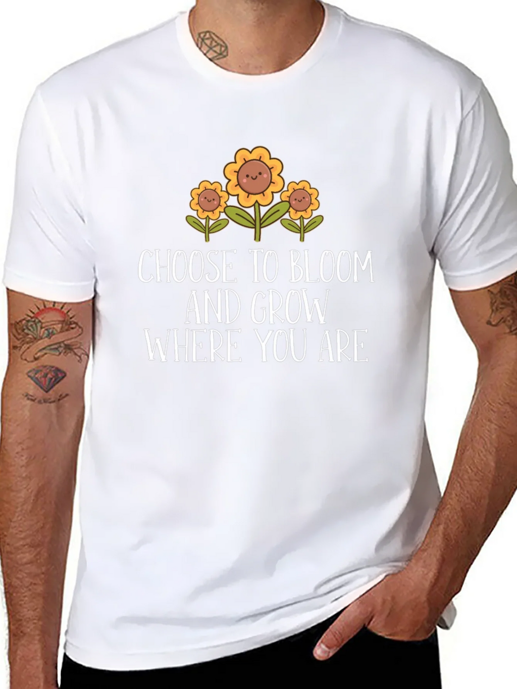 Choose to Bloom Graphic T-Shirt product image 7