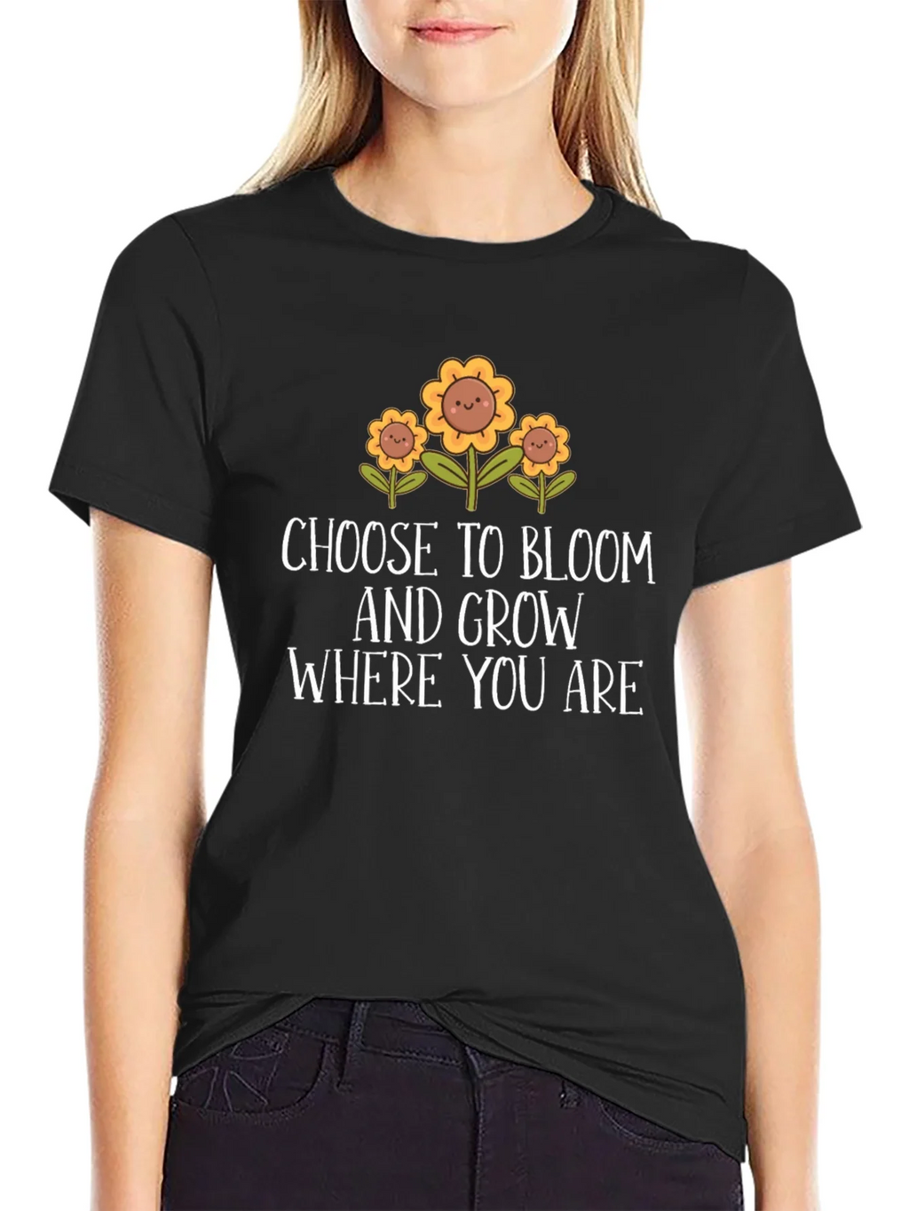 Choose to Bloom Graphic T-Shirt product image 2