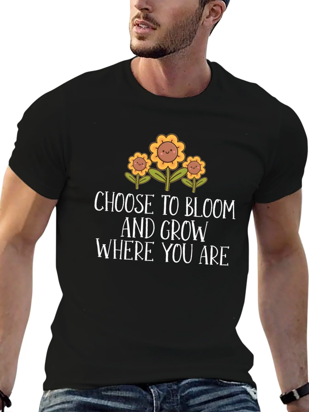 Choose to Bloom Graphic T-Shirt product image 6