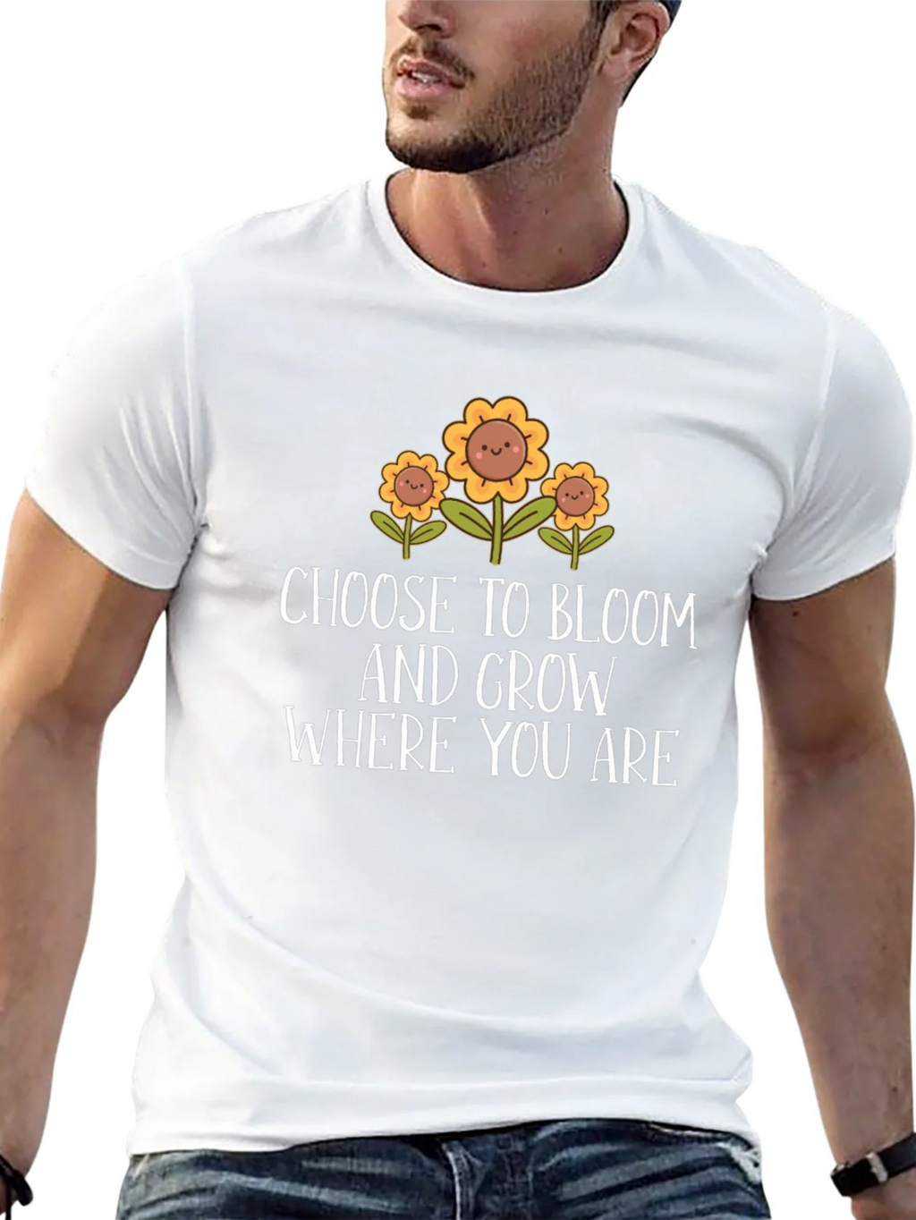 Choose to Bloom Graphic T-Shirt product image 12