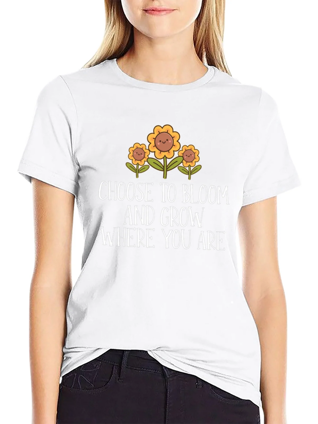 Choose to Bloom Graphic T-Shirt product image 8